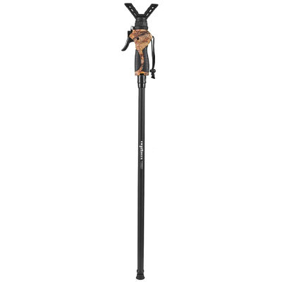 Black Adjustable Shooting Stands Camo Handle High Visibility